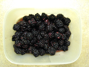 blackberries